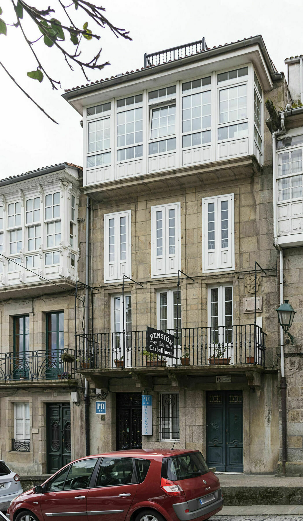 Hostal La Carballinesa Santiago de Compostela Bagian luar foto
